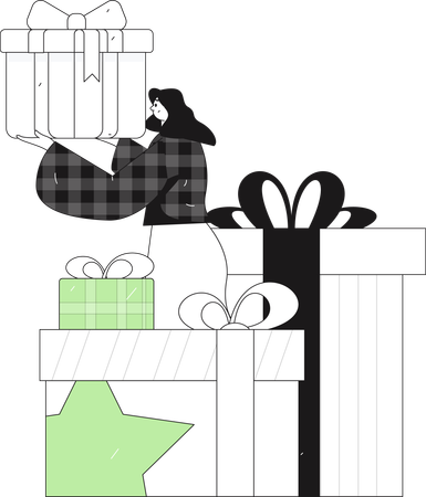 Gift Offering  Illustration