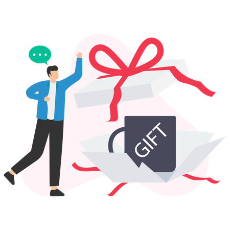 Gift Packaging  Illustration