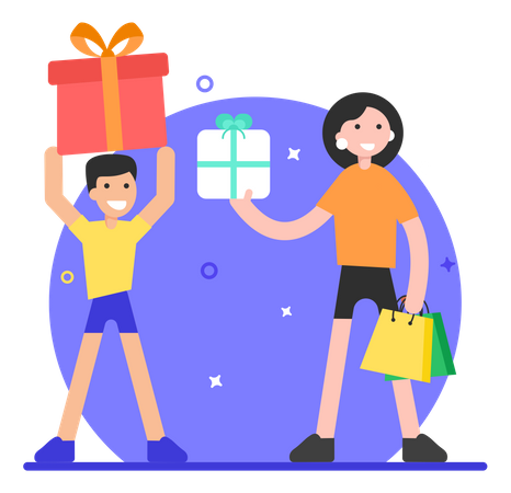 Gifts  Illustration