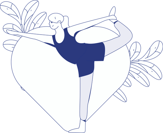 Girl celebrating woman's day  Illustration