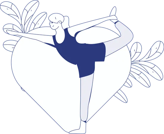 Girl celebrating woman's day  Illustration