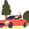 illustrations for follow traffic rules