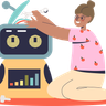 illustration create robot