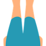 illustration for girl doing scuba diving