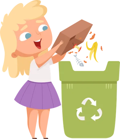 19 Throwing Food Waste Illustrations - Free in SVG, PNG, EPS - IconScout