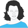 girl face illustration