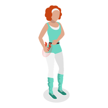 Girl having joint pain  Illustration