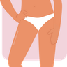 illustrations of girl in bikini
