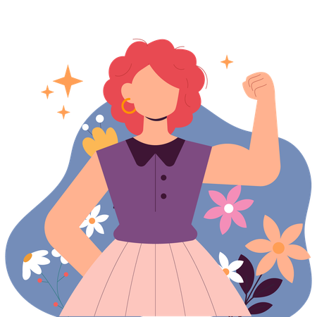 Girl power  Illustration