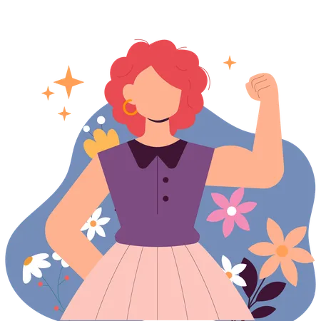 Girl power  Illustration