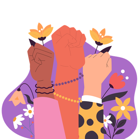 Girl power  Illustration