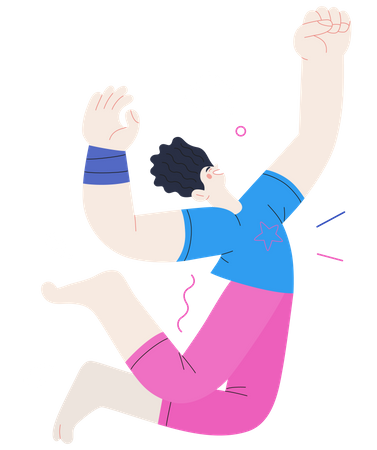 Girl Singing  Illustration