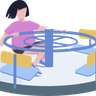 spinning illustrations free