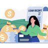 loan for business illustrations free
