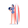 surfing-board illustration free download