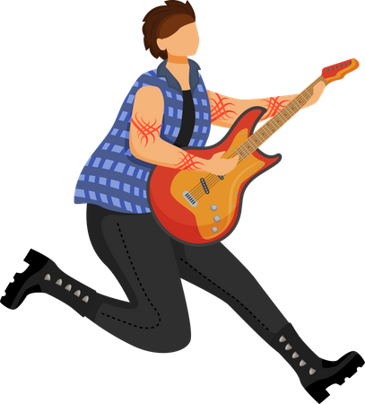 Gitarrist  Illustration