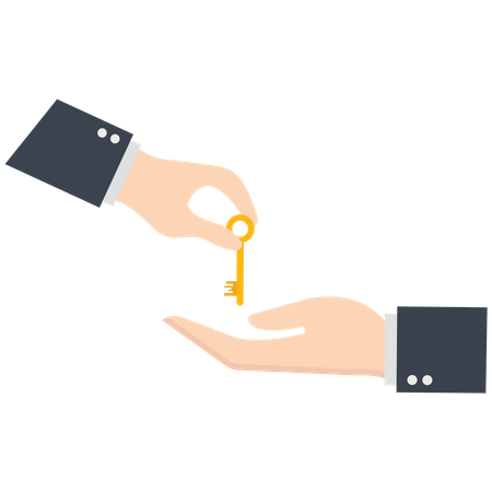 Giving business key  Illustration