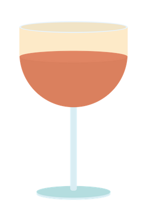Glas Wein  Illustration
