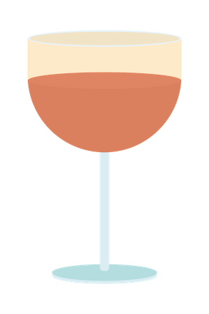 Glass Of Wine Illustration