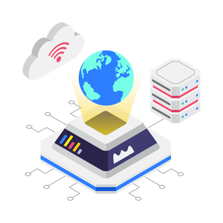 Global AI Data Stack  Illustration