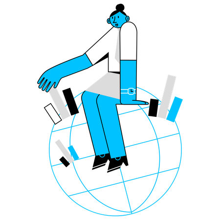 Global Business  Illustration
