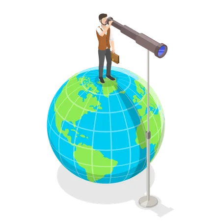 Global Business Opportunities  Illustration