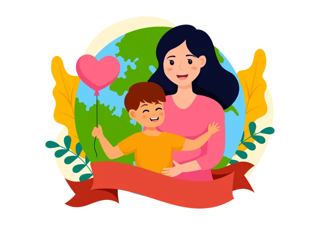 Global Day of Parents  Illustration