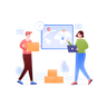 illustrations of global delivery