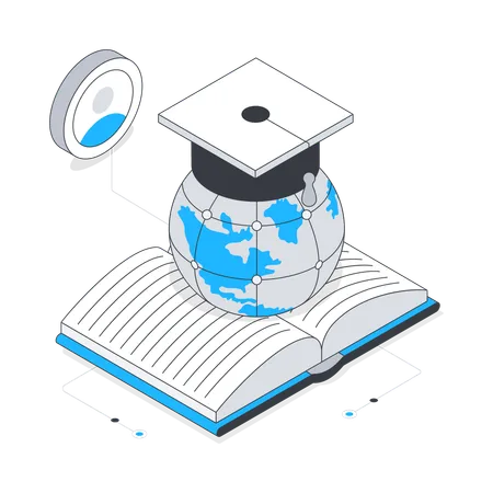 Global Education  Illustration