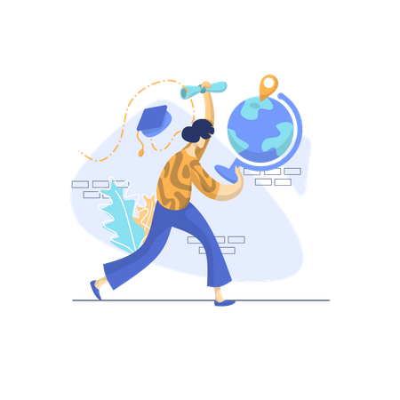 Global education  イラスト
