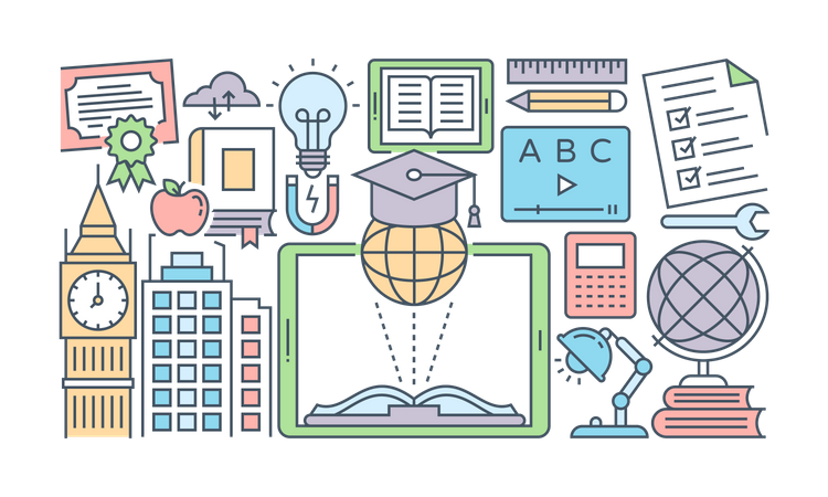 Global Education  イラスト
