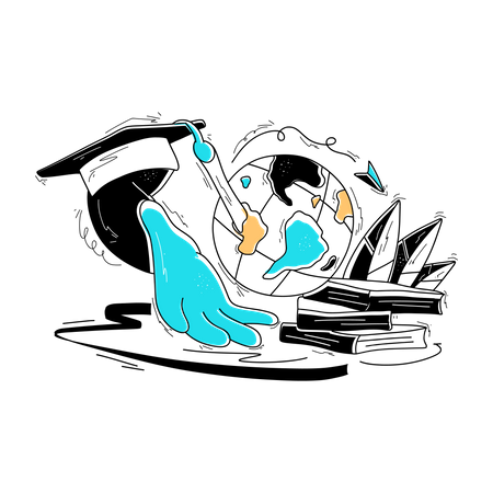 Global Education  イラスト