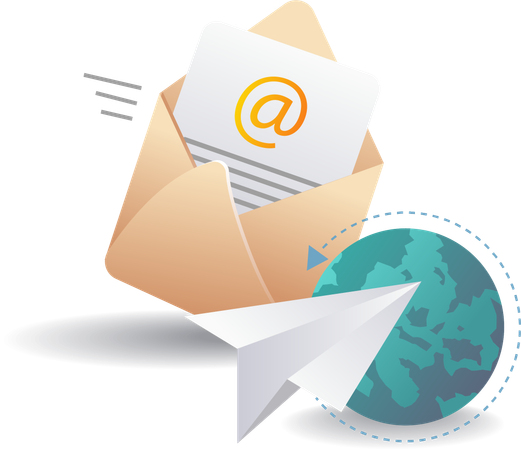 Global Email Transaction Management  Illustration