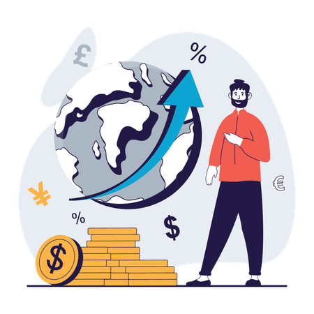 Global Financial System  Illustration