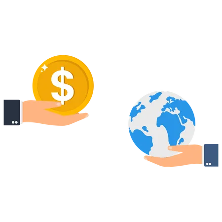 Global investment  Illustration