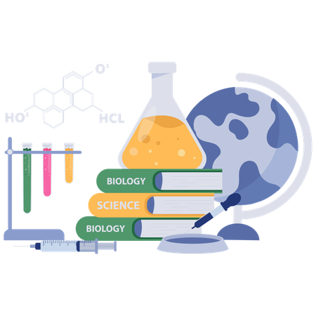 Global lab Experiment  Illustration