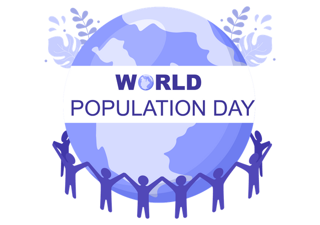 Global Population Day  Illustration