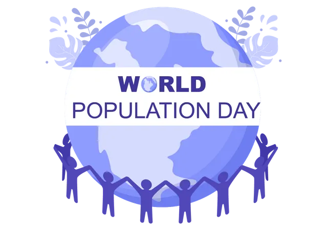 Global Population Day  Illustration