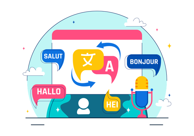 Global Translation Day  Illustration