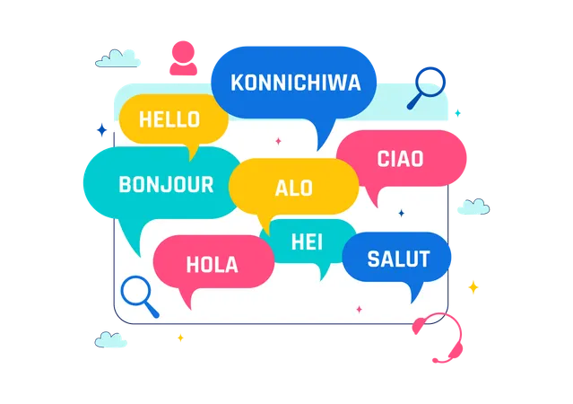 Global Translation Day  Illustration