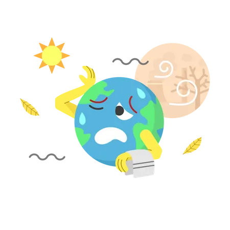 Global warming Illustration