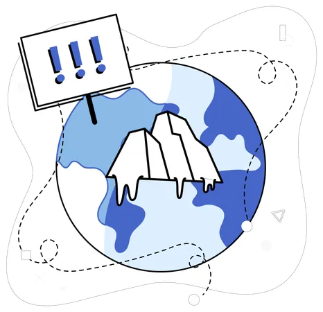 Global warming  Illustration