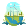 free global wind day illustrations
