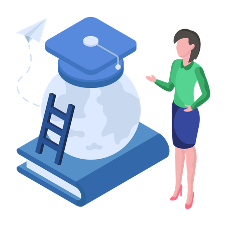 Globale Bildung  Illustration