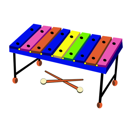 Glockenspiel  Illustration