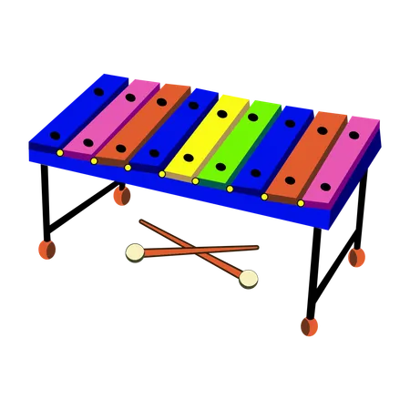 Glockenspiel  Illustration