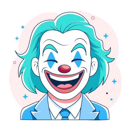 Glücklicher Joker  Illustration