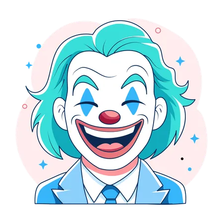 Glücklicher Joker  Illustration