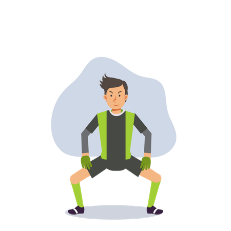 Goalkeeper  Illustration