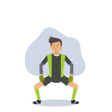 Goalkeeper  Illustration